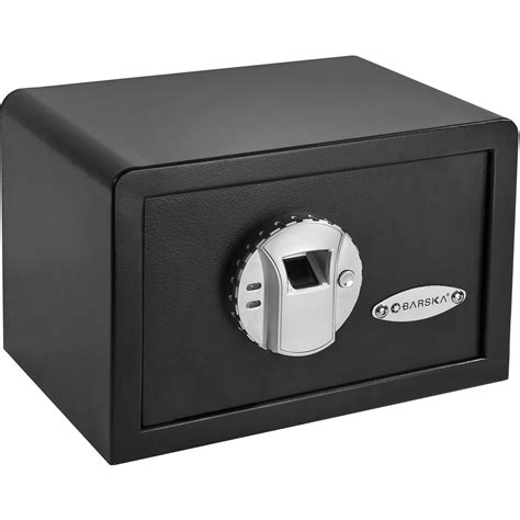 barska barska steel biometric pistol box quick access handgun safe|Barska compact biometric gun safe.